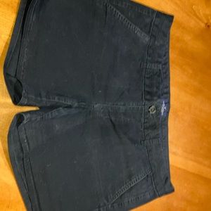 American Eagle Stretch size 14 Black Shorts